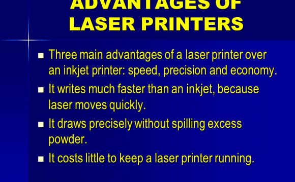 ADVANTAGES OF LASER PRINTERS