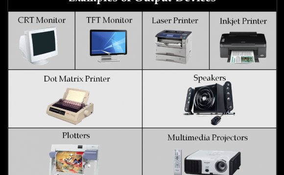 EXAMPLE OF OUTPUT DEVICES: