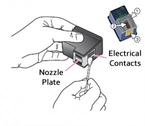 Cartridge Plate n Contacts3 with inset