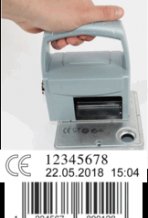 portable InkJet Printer Graphics on Metal