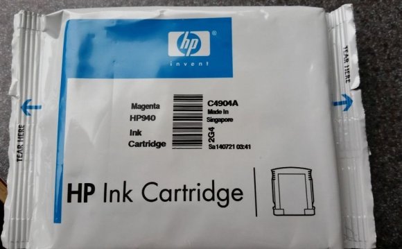 Hewlett Packard Inkjet cartridges