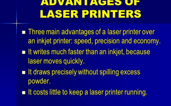 Advantages of laser printers over inkjet