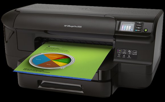 HP Officejet Pro 8100 inkjet printer