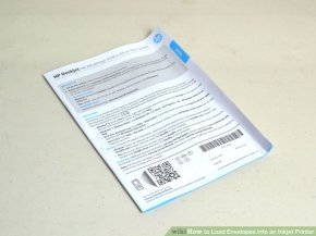 Image titled Load Envelopes into an Inkjet Printer Step 1