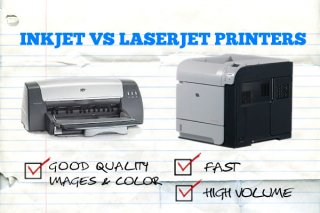 Inkjet vs Laser Printer for office at home & business Printing