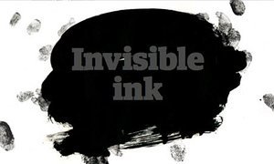 Invisible ink pic